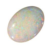 INDIA MADE Pietra di opale di fuoco naturale da 3,25 Ratti originale certificata in laboratorio non riscaldata Rashi Ratna per scopi astrologici-B0C1921RVJ