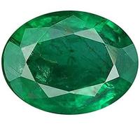 INDIA MADE Pietra di smeraldo 8,25 ratti, 7,52 carati, non riscaldata, certificata in laboratorio, pietra preziosa panna, B0CW2QJRK6