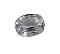 INDIA MADE Pietra di zircone bianco da 6,25 Ratti certificata I Cubic Diamond Zirconia Gemma da laboratorio certificata per uomini e donne-B0BDKPFXDC