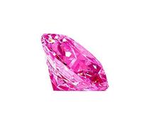 INDIA MADE Pietra di zircone rosa da 10,50 carati, originale, certificata, di alta qualità, con buona chiarezza e incredibili tagli puliti, B0DRLFSQ3K