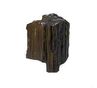 INDIA MADE Pietra grezza grezza tormalina nera naturale | La pietra tormalina nera naturale sviluppa forti capacità decisionali e energia metafisica Design1-B09XY5F7VG