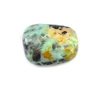 INDIA MADE Pietra naturale crisoprasio pietre grezze grezze per allentamento Reiki e cristallo easing pietra martellata (colore: multi)-B097STX4TG