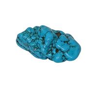 INDIA MADE Pietra naturale turchese grezzo blu (Firoza) da 108 carati (21,65 grammi) -B0B9SVD6G6