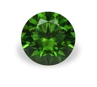 INDIA MADE Pietra preziosa americana certificata del diamante dello zircone verde 10.25 Ratticertificate per gli uomini e le donne-B0BMZ7J4LK