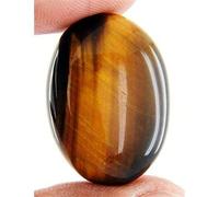 INDIA MADE Pietra preziosa certificata originale dell'occhio di tigre da 13,50 carati per uomo e donna-B0BP29C4SZ
