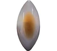 INDIA MADE Pietra preziosa di cristallo naturale energizzata dell'agata del Botswana per anello e ciondolo (33,6 carati) -B07S8HMBDK