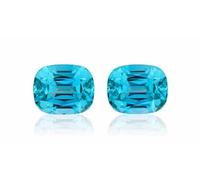 INDIA MADE Pietra preziosa di zircone blu naturale da 11,55 carati per certificato da Lab For & Men Women'S-B0BNKR7P1H