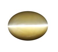 INDIA MADE Pietra preziosa naturale certificata 7,25 Ratti 6,50 carati/ct vera occhio di gatto (Lehsunia), pietra preziosa naturale per unisex-B0C74P17JY