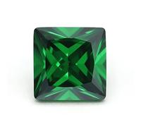 INDIA MADE Pietra preziosa sciolta del taglio del diamante dello zircone cubico verde certificato naturale 9,25 Ratti per gli uomini e le donne S-B0BMYRSRQD