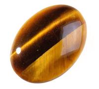 INDIA MADE Pietra preziosa sciolta naturale di Chitti dell'occhio di tigre con gli uomini-B08KXTTWCV