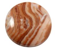 INDIA MADE Pietra preziosa sciolta naturale rotonda 33.15Cts Qm60-B09KPXRKC5 dell'agata del merletto rosa