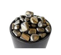 INDIA MADE Pietre naturali - Cristallo grezzo e lucidato per ricchezza, prosperità, abbondanza, allentamento Reiki e protezione pirite Tumble 4 pezzi - B0DN245Z4Z