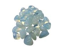 INDIA MADE Pietre naturali di opalite per l'allentamento del Reiki, cristallo blu opale burattato, prodotti per la correzione di Vastu, 50 grammi, 50,0 grammi, B0CBSK3PL5