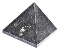 INDIA MADE Piramide in tormalina nera da 6,3 cm per ricchezza e prosperità e potere vincente allentando Crystal-B07DDXZMCP