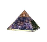 INDIA MADE Piramide orgonica naturale di ametista per bilanciamento dei chakra e sollievo dalla pressione-b0cwh7vk22