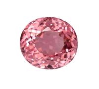 INDIA MADE Quarzo rosa naturale di qualità Aa++ 8,50 carati taglio ovale gemma sciolta certificata in laboratorio per uomo o donna - B0BQW6T27F