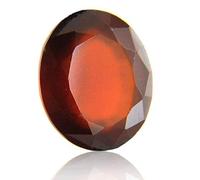 INDIA MADE Rashi Ratan - Pietra naturale non riscaldata, 3,00 carati, 4,00 carati, granato essonite non riscaldato, certificato da laboratorio, certificato per uomini e donne, B09LJ32FC8