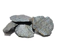 INDIA MADE Raw B07MVF96P9 - Pietra grezza naturale, 250 g, per bilanciamento dei chakra Reiki (ematite)