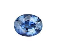 INDIA MADE Riza Gemstone & Garments - Zaffiro blu non riscaldato non trattato, pietra Neelam pietra preziosa naturale certificata Ceylon A+++ - B0CKVYXQ7K, argento, zaffiro artificiale, argento