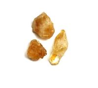 INDIA MADE Set di 3 mini pezzi di citrino grezzo grezzo per Reiki Healing-B08KWBJ5CH, argento, zaffiro creato, Argento, Zaffiro sintetico