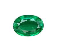 INDIA MADE Smeraldo 8.25 Ratti 7.45 carati certificato naturale Aa++ smeraldo verde brasiliano sfuso Panna Gemstone-B0CW9VV18B