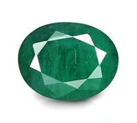 INDIA MADE Smeraldo verde naturale da 4,00 Ratti Smeraldo sciolto Smeraldo/Smeraldo certificato gemma Panna per donne e uomini da Lab - Certificato-B0C6M5HP9W
