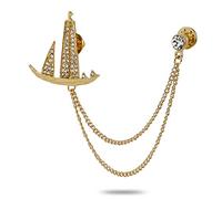 INDIA MADE Spilla unisex alla moda per matrimonio/festa per donne/ragazze/uomini-B085TQCXMF
