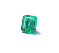 INDIA MADE Stoneflex 5.25 Ratti-Gemstone Super Quality Colmbian Earth Mind Emerald (Panna) pietra preziosa sciolta per uomini e donne-B0CWPHB8MH, Argento, Zaffiro sintetico