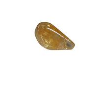 INDIA MADE Sunela Topaz Citrino Lemon Quartz Tumbled Semi Preziosa Gemma 16.7Ct-B08R66B1RC, Argento, Zaffiro sintetico