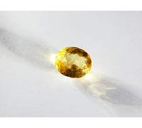 INDIA MADE Topazio giallo Aaa++ Citrino non trattato non riscaldato 10,5 cts-B09CMQJ9J4
