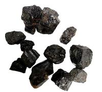 INDIA MADE Tormalina nera naturale (9 pezzi), pietra grezza per la pulizia dell'aura Reiki easing Vastu Correctioln e rimozione di energia negativa (20-30 grammi circa peso di ogni pietra) -B0845Y4HNN