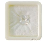 INDIA MADE Zaffiro bianco originale certificato 9.25 Ratti 8.25 carati non trattata Safed Pukhraj per uomini e donne-B0DKFQ2M34