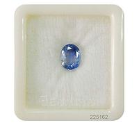 INDIA MADE Zaffiro blu 6,25 Ratti-Gemstone Premium Quality Earth Mind Blue Sapphire (Neelam/Nilam) pietra preziosa sciolta per uomini e donne-B0CFTWV7T7