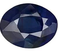 INDIA MADE Zaffiro blu da 3,00 ratti, non riscaldato e non trattato (pietra di Neelam/Nilam), qualità naturale certificata Aa++ Quality-B0B5LQCJWT