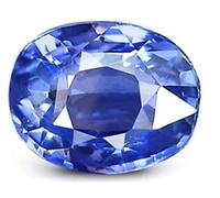 INDIA MADE Zaffiro blu naturale da 9,92 carati da 10,25 ratti con carta certificata in laboratorio, pietra di zaffiro blu naturale originale Neelam/Nilam, per uomini e donne, S-B0DHVV6Q1N