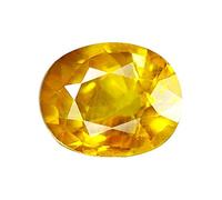 INDIA MADE Zaffiro giallo 10,00 Ratti non riscaldata pietra non trattata Astrologo qualità certificata Pukhraj Gemstone-B0CMQYL6NX