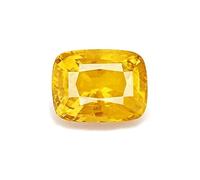 INDIA MADE Zaffiro giallo da 4,32 carati/5,25 ratti non riscaldato, non trattato, zaffiro giallo estratto naturale di qualità Pukhraj-B0B5LSX7JZ