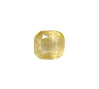 INDIA MADE Zaffiro giallo naturale 2,80 carati, non riscaldato, non trattato, pietra della nascita Pukhraj estratto da Ceylon/Rashi Ratan/Zaffiro giallo AAA++ Gemma certificata in