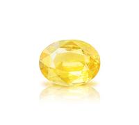 INDIA MADE Zaffiro giallo originale da 9,00 carati/10,00 ratti, non trattato, pietra naturale certificata di qualità A++, B0CWKXFBVM
