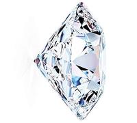 INDIA MADE Zircone naturale 10.25 Ratti 9.35 carati Bella forma rotonda Originale Certificato Zircone Bianco Naturale/American White Diamond Stone Loose Gemstone For Men And Women-B0BZW5Y7ZX