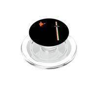 India, mappa, e, bandiera, patriottico, viaggio, PopSockets PopGrip per MagSafe