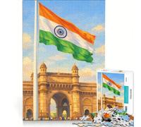 India Puzzle da 1000 pezzi per adulti | Analisi e logica Difficoltà e sfide si presentano come regali per tutta la famiglia 52x38cm