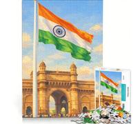 India Puzzle da 1000 pezzi per adulti | Giochi rilassanti Allena la mente e le mani Rafforza l'amore tra le coppie 75x50cm