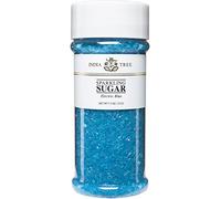 India Tree Electric Blue Sparkling Sugar, 7.5 oz (Pack of 3)