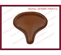 Indian Chief Scout Militare Civile Pelle Marrone Tan Sella Custom Chopper Bobber