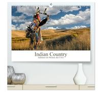 Indian Country - Indianer im Westen der USA (hochwertiger Premium Wandkalender 2026 DIN A2 quer), Kunstdruck in Hochglanz: Indianer Portraits ... des Amerikanischen Westens.