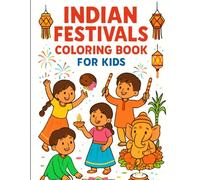 Indian Festivals Coloring Book for Kids