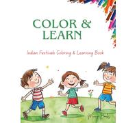 Indian Festivals Coloring & Learning Book