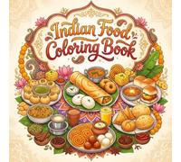 Indian Food Coloring Book