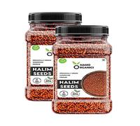 Indian Natural Grocery Nam Organics - 700 Gm - Halim Seeds ( Aliv Seeds For Eating ) -Protein Rich Garden Cress Seeds for Hair Growth - Sourced From Organic Farms